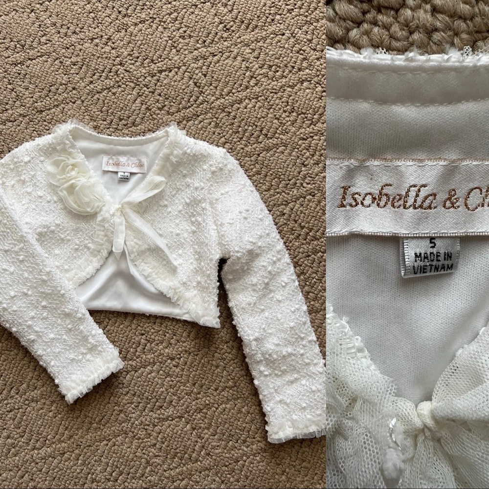FLOWER GIRL! All pieces bought new, worn only by my daughters. S/F, P/F.